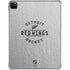 NHL Detroit Red Wings Black Text iPad Pro 11in (2024) Clear Case